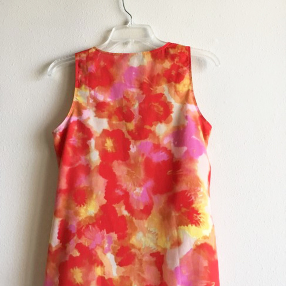 New Ann Taylor LOFT Floral Ruffle Blouse - Picture 3 of 4